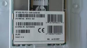 397415-b21 8GB upgrade (2x4G)