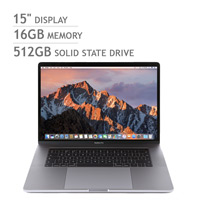 Apple MacBook Pro Retina with Touch Bar Silver i7 16GB 512GB