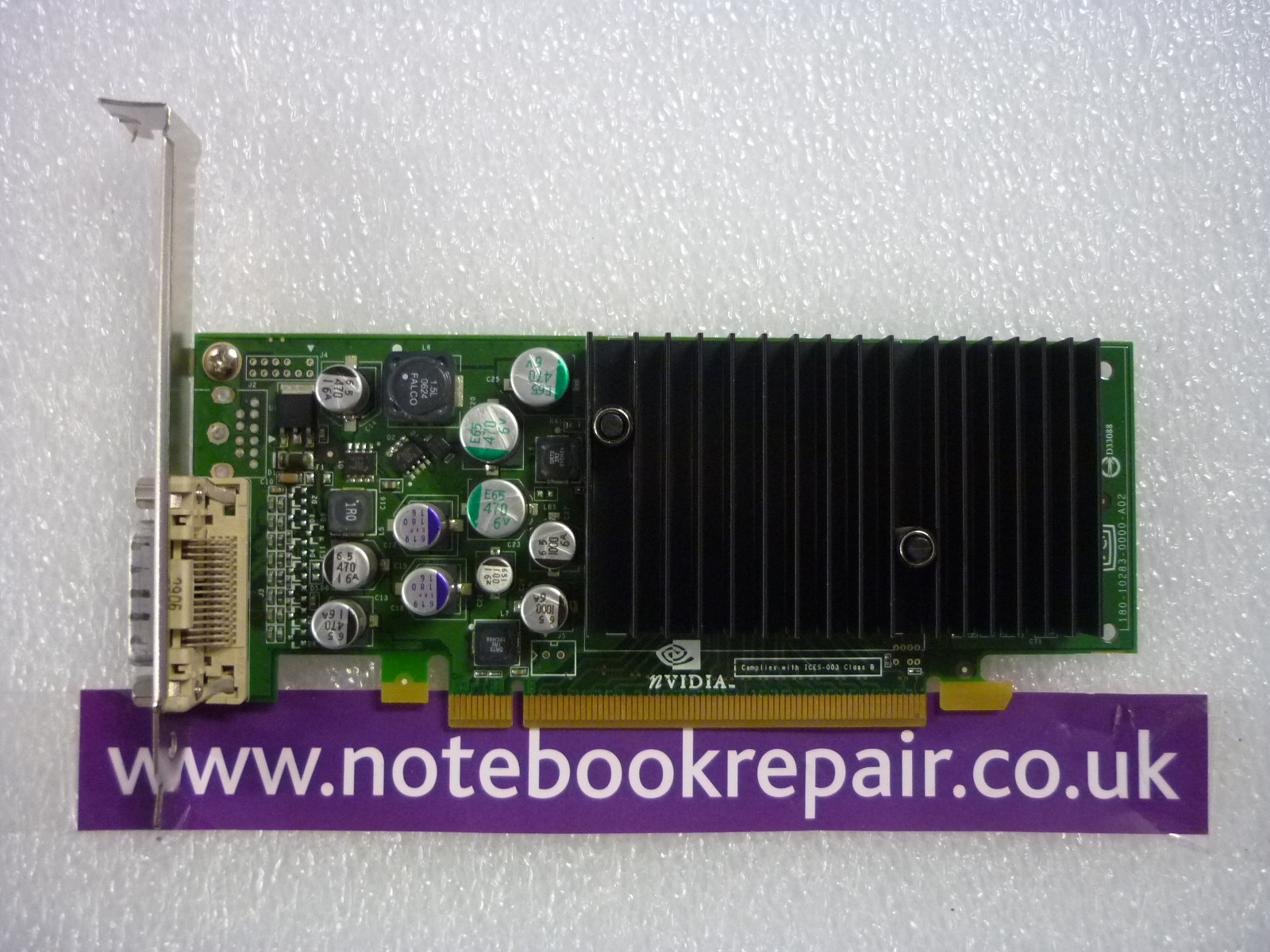 ATI NVIDIA X8702 0X8702 CN-0X8702 NVS285 PCI-E VIDEO CARD 64MB F