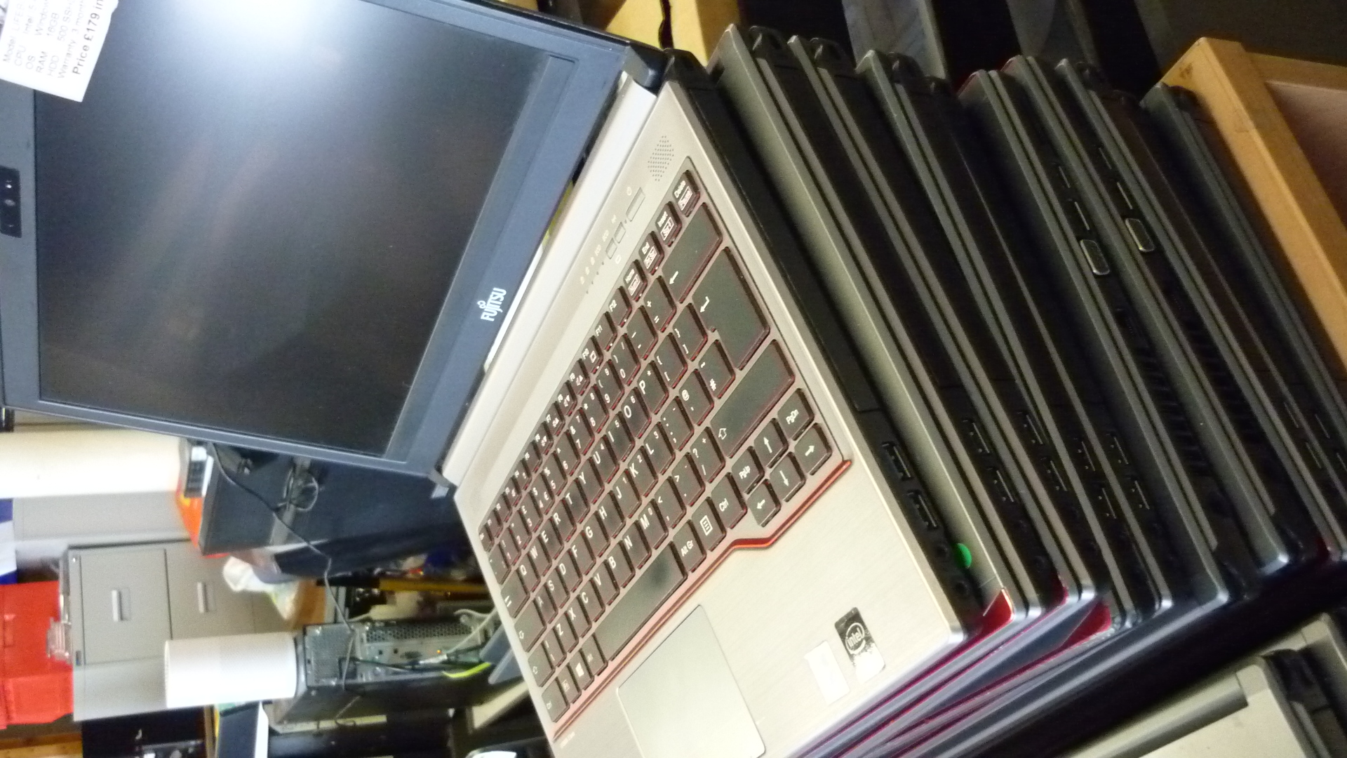 10 E734 base level laptops
