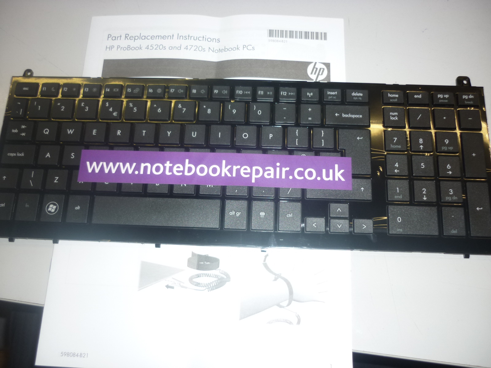 Probook 4520S 4720s uk keyboard