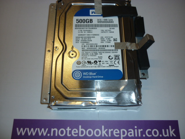 S20-00 WD Blue 500GB HDD