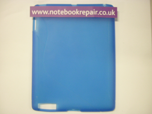iPad Two Blue Rubber Protective Skins