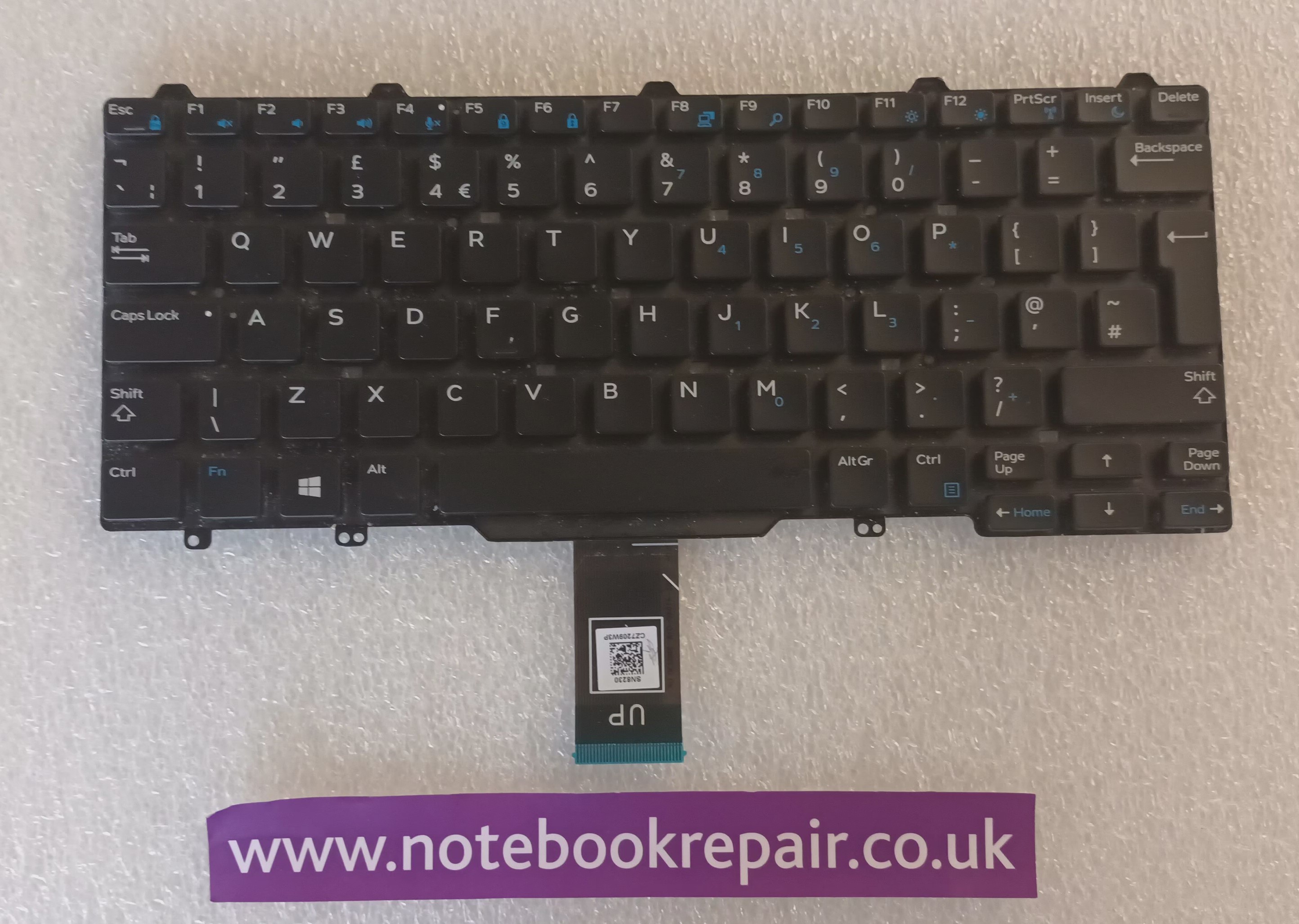 Dell latitude E5470 UK keyboard