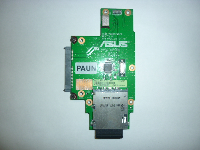 ASUS X5DC SD CARD READER/SATA PCB REV 2.0 69N0EJC10D03