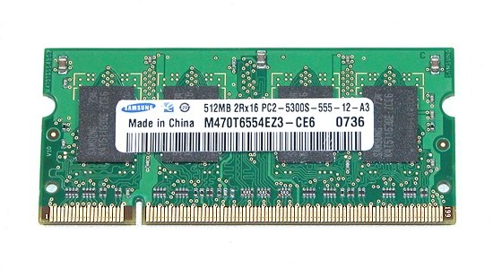 HP G70 2GB DDR2 667GHZ 485030-003