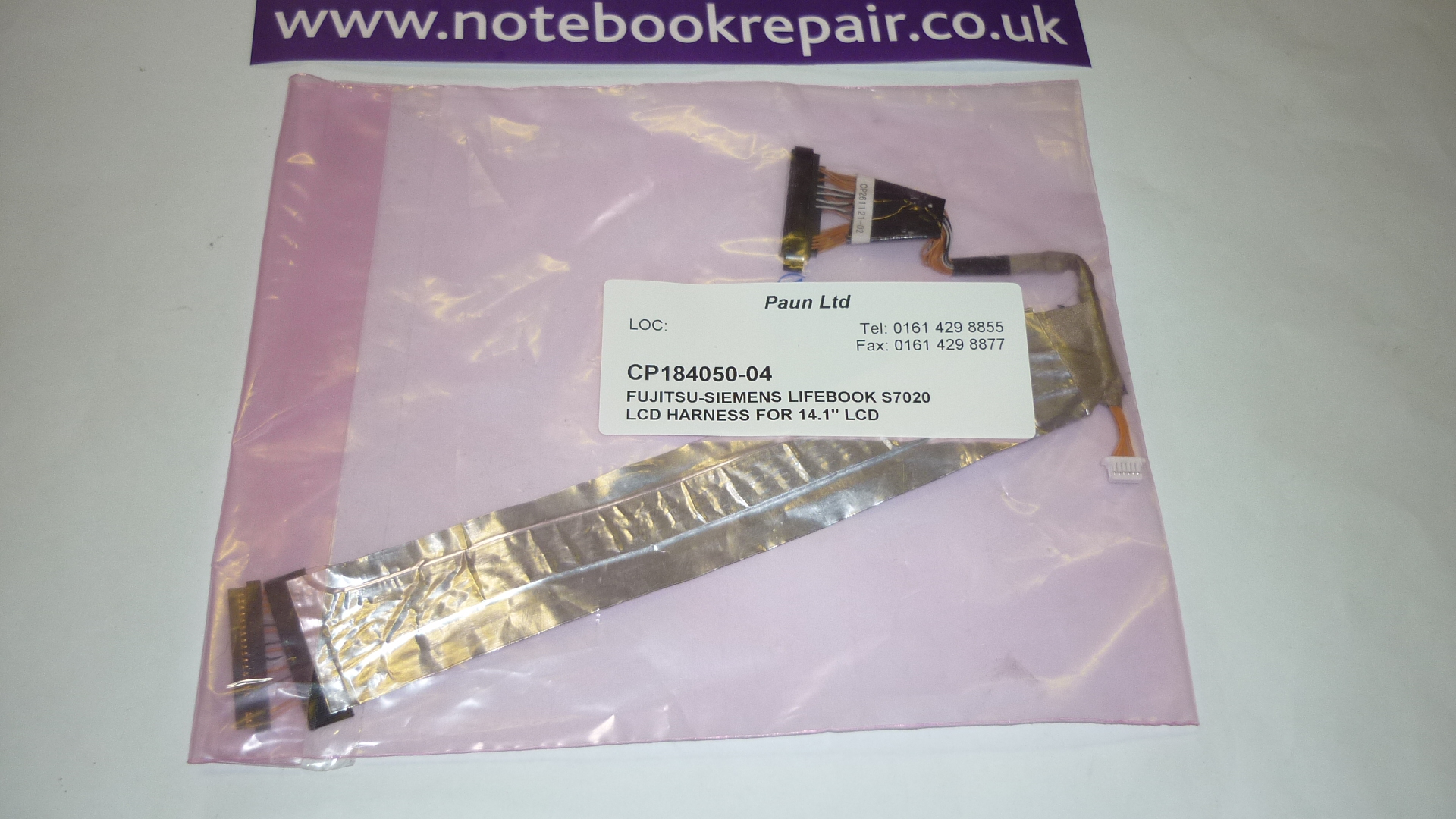 LIFEBOOK S7020 LCD HARNESS CP184050-04