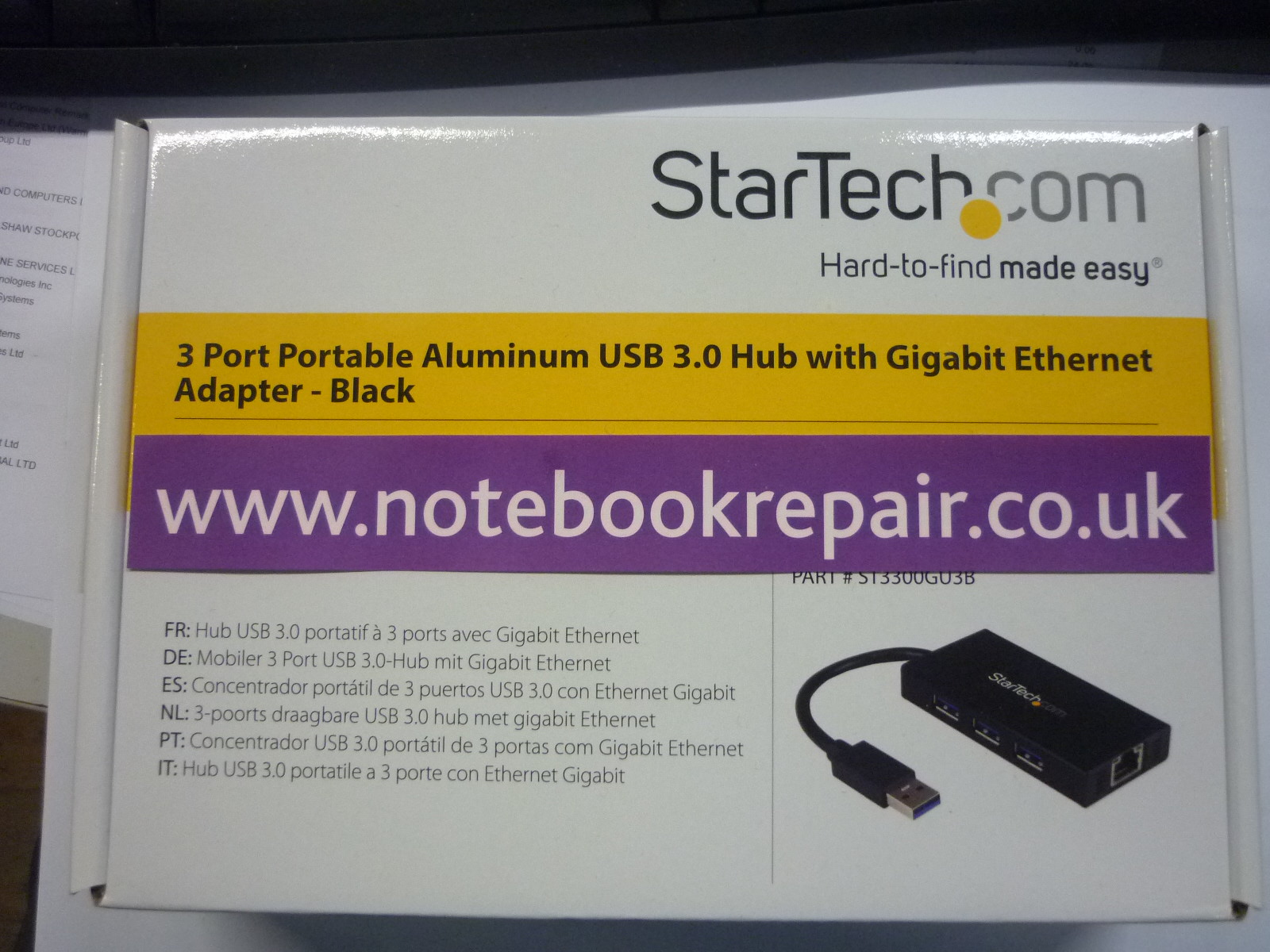 startech usb3.1 to 1 x net + 3 USB