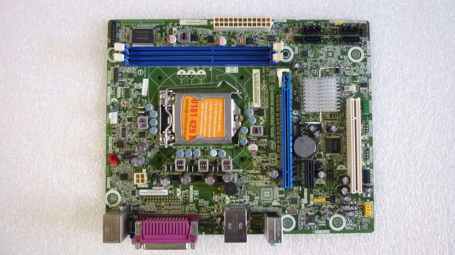 Intel Desktop Board DH61WW