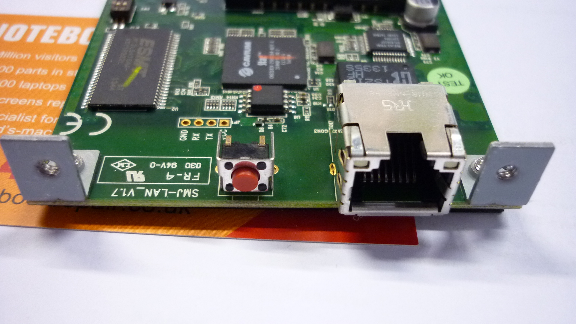 TSP800 RJ45 network interface card