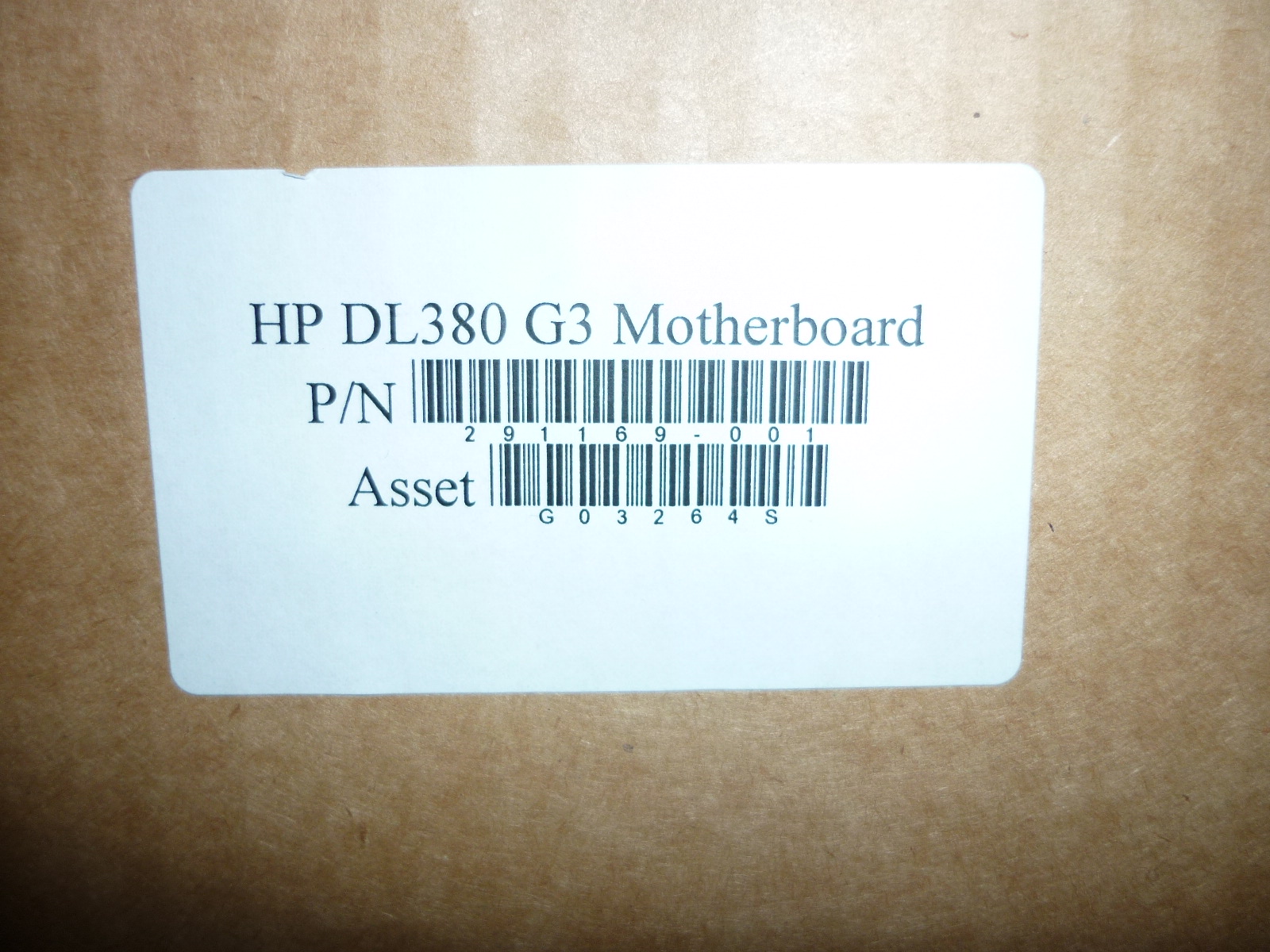 291169-001 HP Server Motherboard