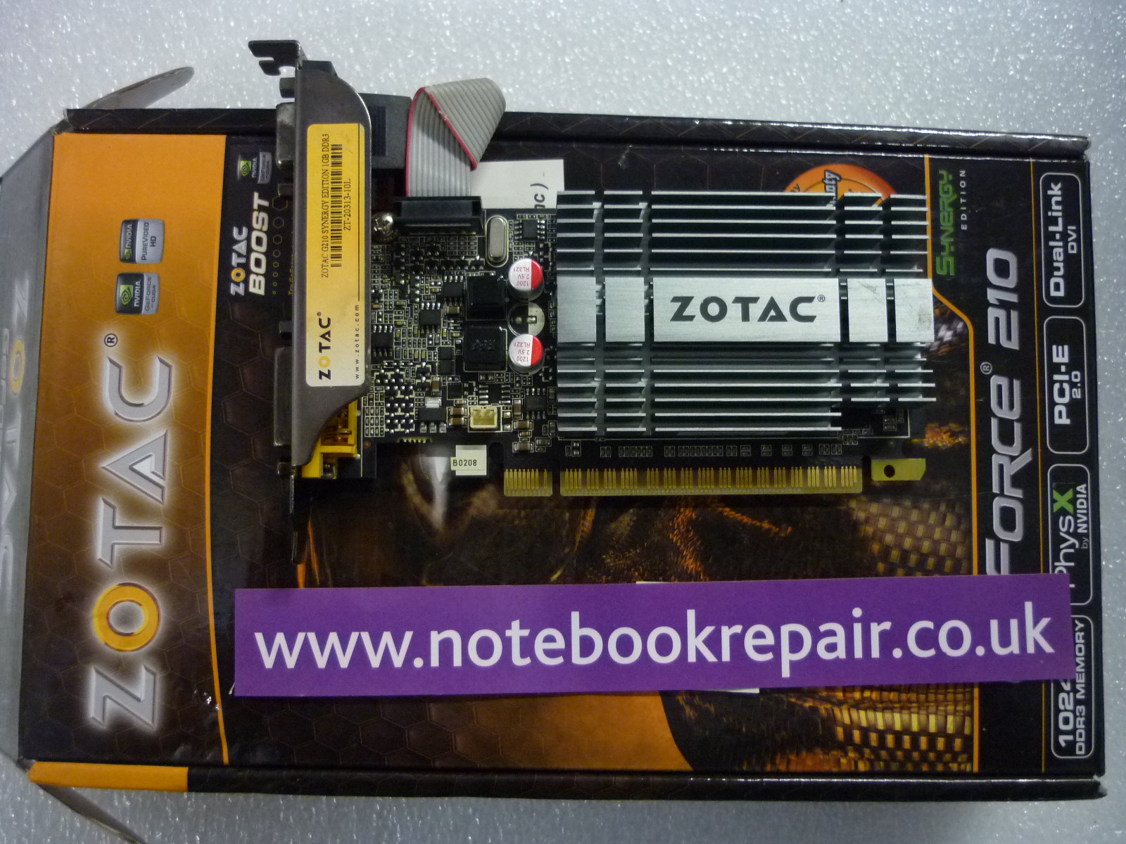 Zotac G210 Synergy Edition 1GB DDR3 Video Graphic's Card / 299-7