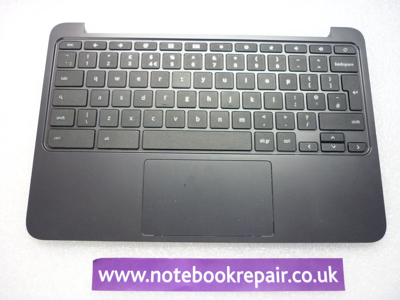 HP 11 G5 EE Chromebook UK keyboard
