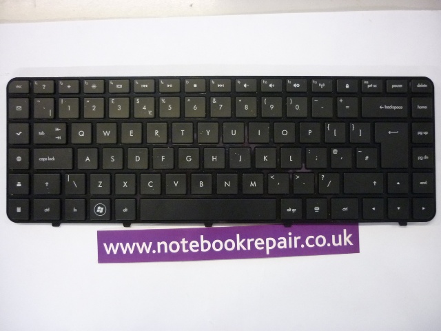 HP DV6 606743-031 AELX6E00210 9Z.N4CUQ.00U UK Keyboard