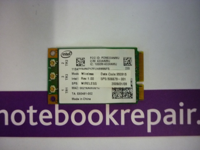 HP EliteBook 8730w Intel Wireless WiFi WLAN 506679-001