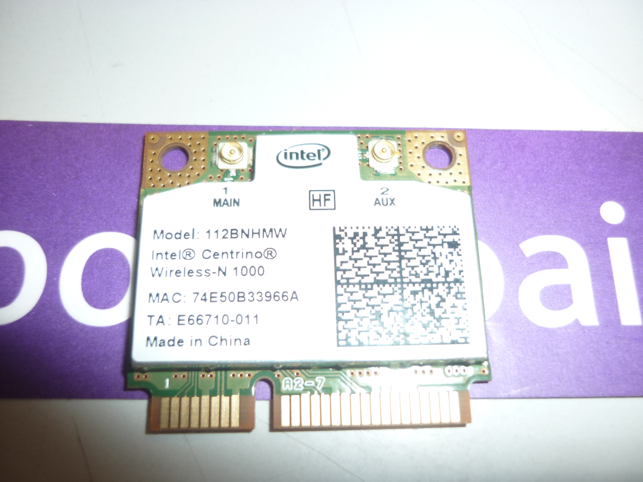 ACER ASPIRE ONE D-255-2DQKK Intel WiFi Link 1000