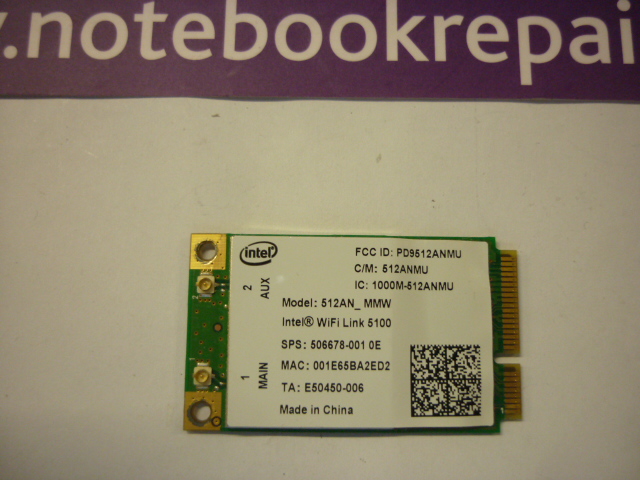 HP EliteBook 2530p Wireless WLAN 512AN